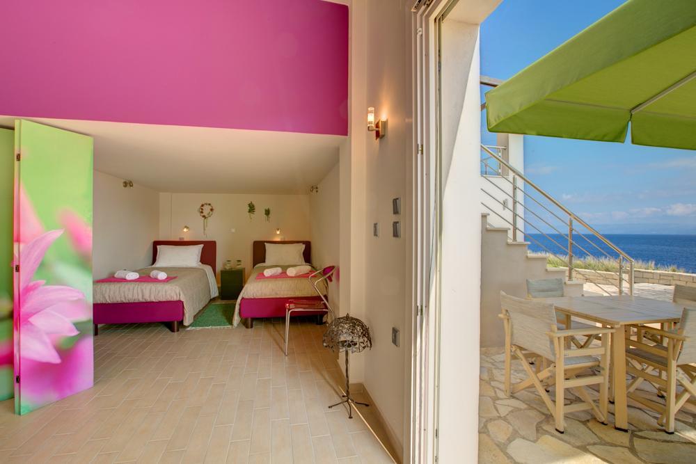 Villa Terra Del Nonno With Sea Views & Pool Gaios Quarto foto